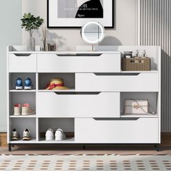 Wood Shoe Storage Cabinet