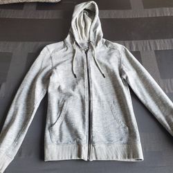 Gray Zara Sweat Suit. Joggers And Matching Jacket