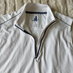 Men’s Johnnie-O 1/4 Zip Golf Vest (M)