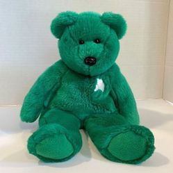 Erin the Irish Bear 1998 Ty The Original Beanie Buddies Collection Excellent … 