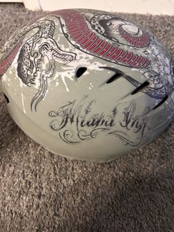 Miami Ink branded helmet
