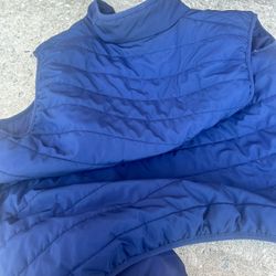 Blue Winter Vest 