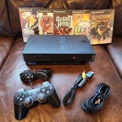 Used Sony PlayStation 2 PS2 Game Console System 