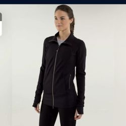 Lululemon Black jacket Size 8 