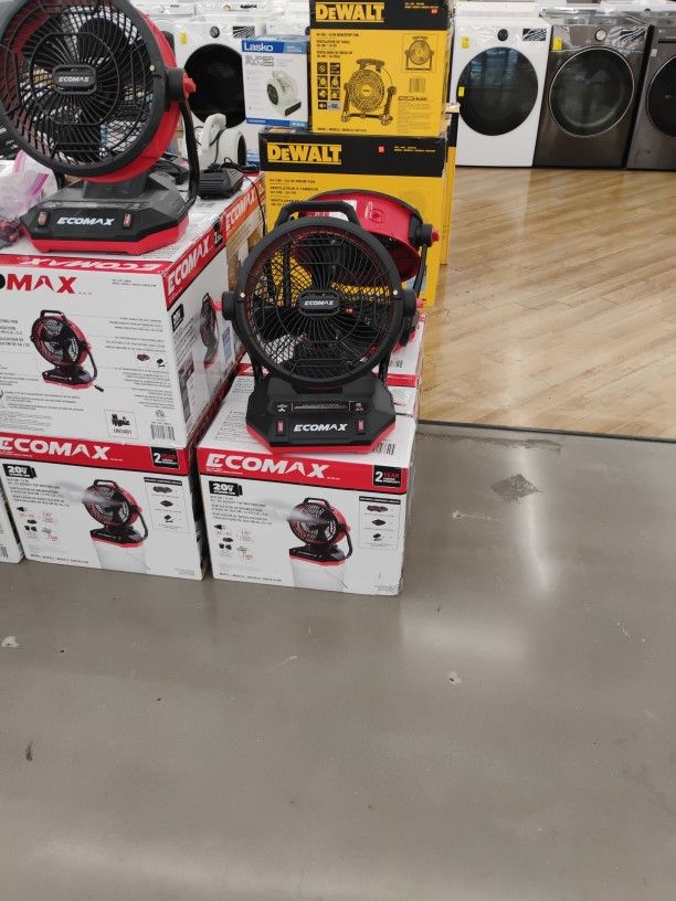 Ecomax 12" AC/DC Misting Fan.