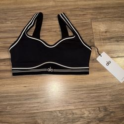 Alo Yoga-Airbrush heart throb bra
