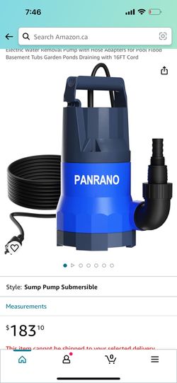 Parano Sump Pump