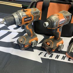 Ridgid 18volt Drill And Impact