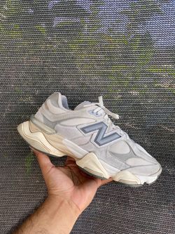 New Balance 9060 Light Grey White Sneakers