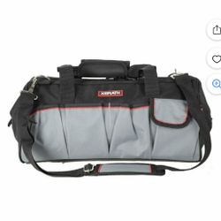 KAPAS18 inch Wide Soft Multifunctional Tool Bag Gate Mouth