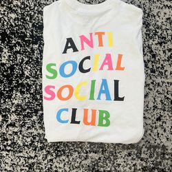 anti social social club tee size xl