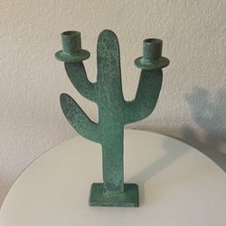 Saguaro Candle Holder 2 Arm