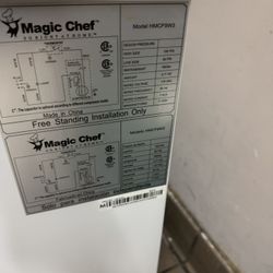 Freezer Magic Chef