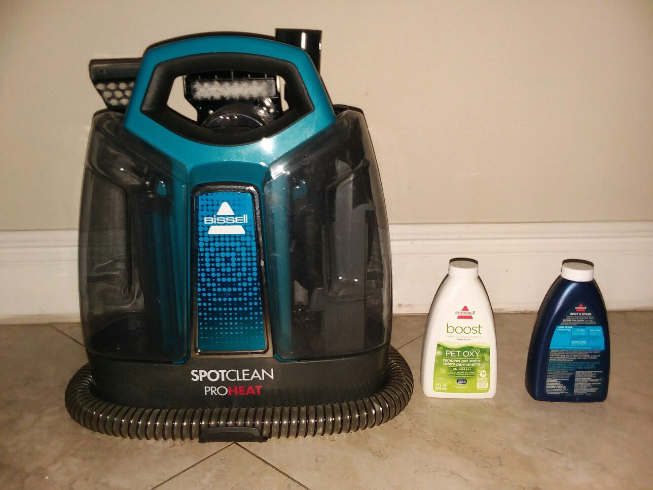 Bisselle spotclean proheat used twice.