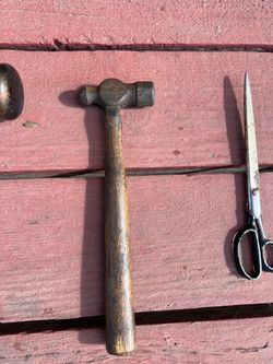 Vintage 16 oz Ball Peen Hammer – Wood Handle – Made in USA