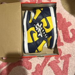 Michigan Nike Dunk High