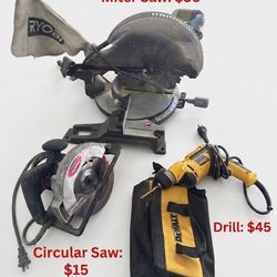 Power Tools 3 Pieces deal bundle