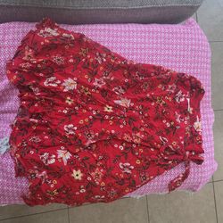 Womans wrap tie skirt - Shyanne