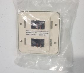 RecPro RV Switch - SPST On/Off 2 Gang Bezel, White, 3 Toggle Switches For Camper Electrical