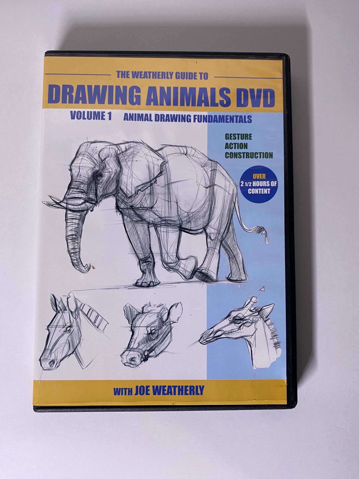 The Weatherly Guide to Drawing Animals DVD