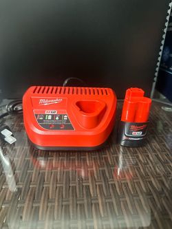 Milwaukee charger and battery