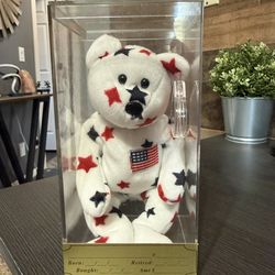 RARE Glory The Bear 1997 Beanie Baby