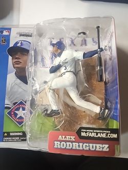 Alex Rodriguez Texas Rangers McFarlane action figure 