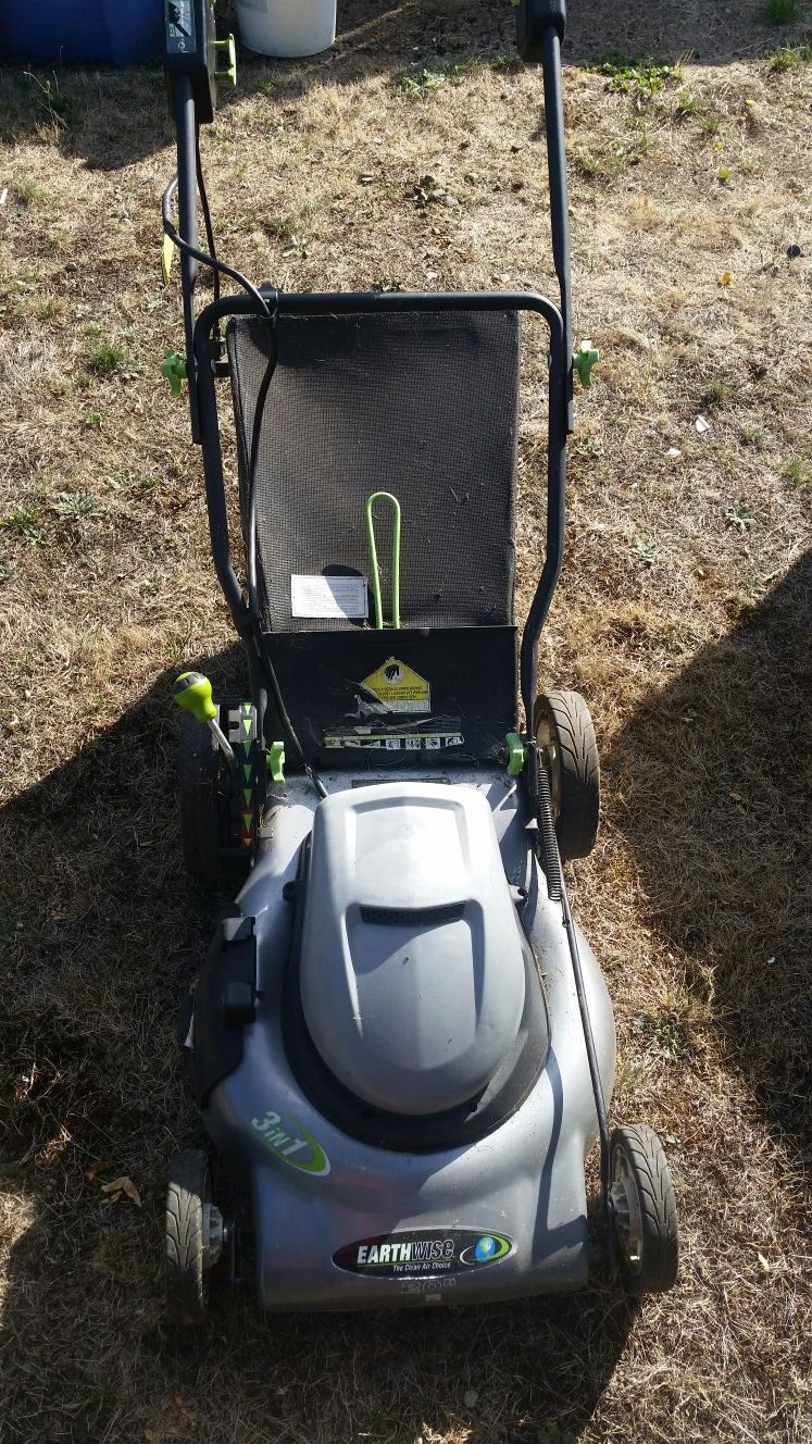 EarthWise Electric Mower