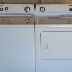 WE DELIVER• WHIRLPOOL SUPER CAPACITY PLUS Washer & Dryer Set-WORKS GREAT!!!