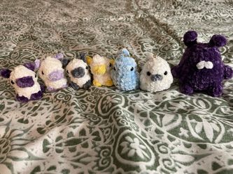 Soft Crochet keychains