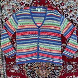 Eddie Bauer Colorful Cardigan