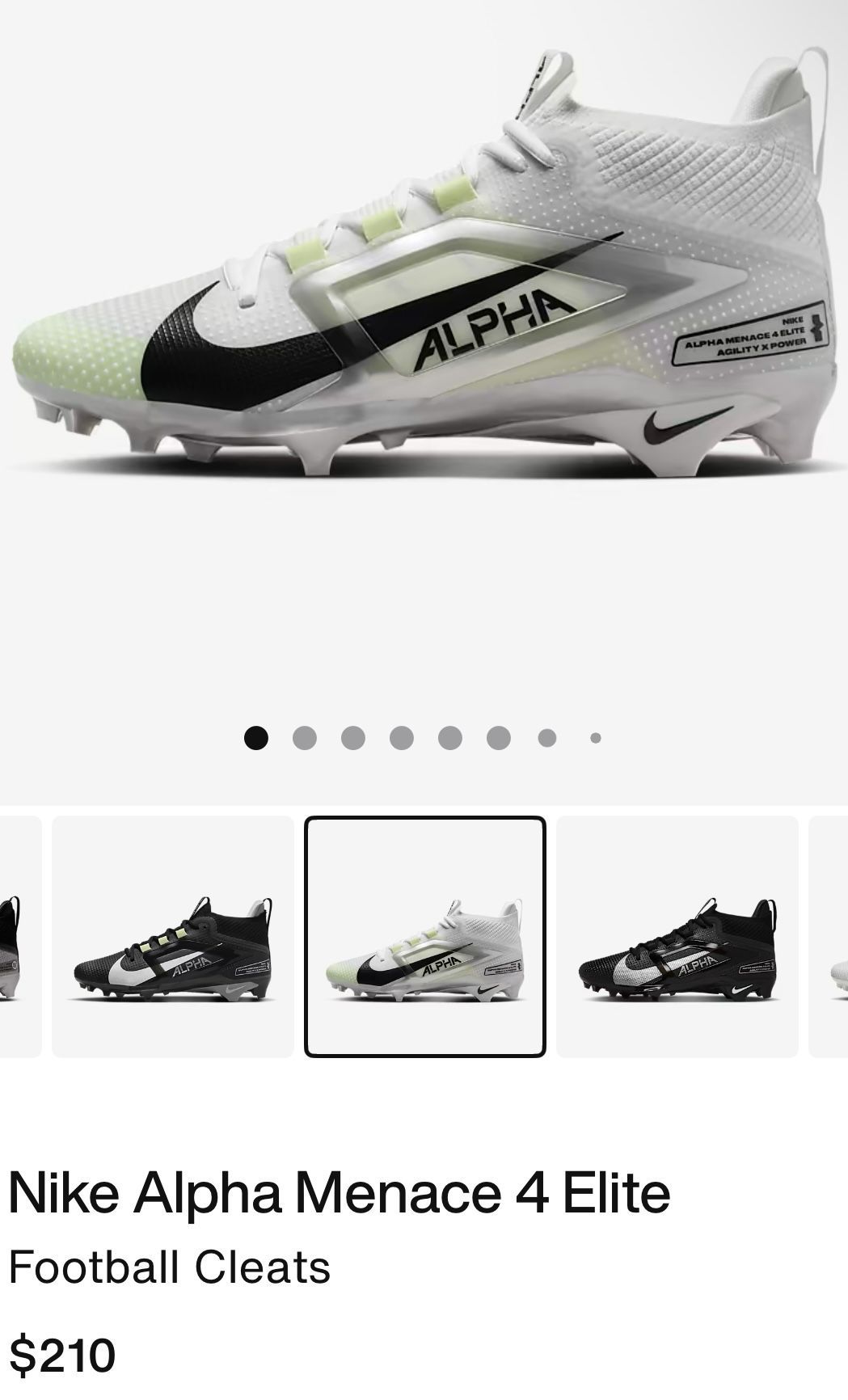 Nike Football Cleats 10.5