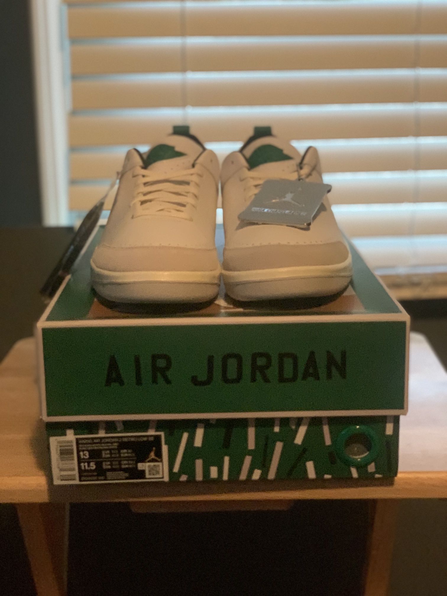 Nike Air Jordan 2 Low Nina Chanel Abney White Malachite Womans Size 13 for  Sale in Iron Station, NC - OfferUp