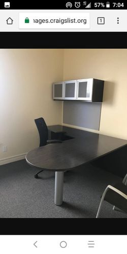 L shaped desk