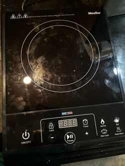 Mueller RapidTherm Portable Induction Cooktop (Model No. IC-711) – Excellent Condition.