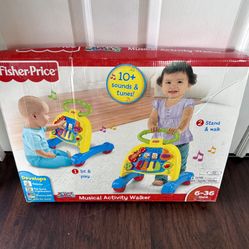 Toys-fisher Price Musical Activity Walker