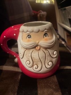 JP Santa Claus Ceramic Christmas Mug