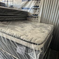 Queen Mattress Pillow Top High Quality Excellent Comfort Offers From $480 Available All Sizes