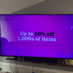 Vizio 65” 4K HD Smart Tv