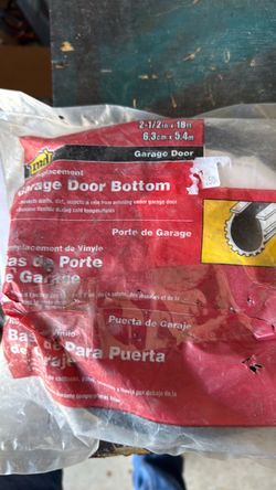 Garage door bottom