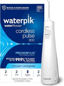 Waterpik Cordless Pulse 3100 Water Flosser (White) - BRAND NEW