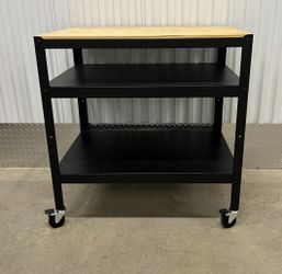 IKEA Bench Table On Wheels