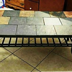 Stone Tile Coffee Table 