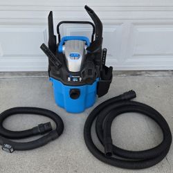 VACMASTER 5-GALLON, 5 PEAK HP, REMOTE CONTROL WALL MOUNT WET / DRY VACUUM CLEANER 
