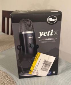 Blue Yeti X Blackout USB Microphone – Like New