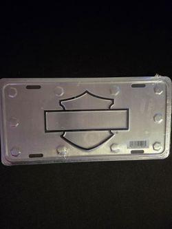 NEW Harley-Davidson Bar & Shield License Plate