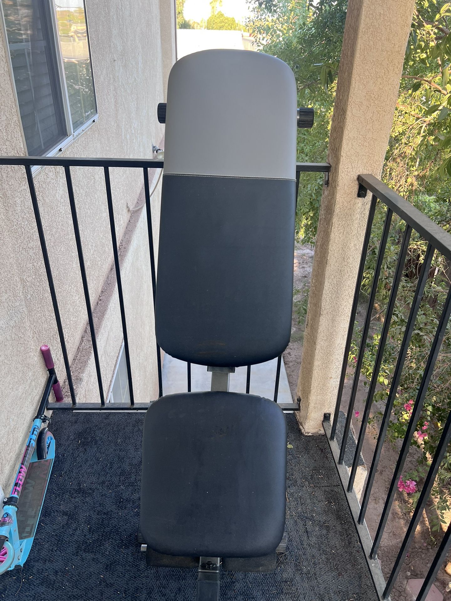 Adjustable Workout Weight Bench Press, Foldable for Home Gym