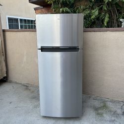 Whirlpool Refrigerator Stainless Steel 18cu Ft 28x29x68✋ 3 MONTHS WARRANTY 