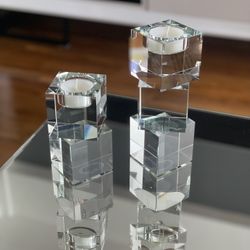 2 Sets Of Elegant Candle 🕯️ Holder 