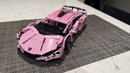 Built Lego Lamborghini Sian (Battery installation optional/sold separately